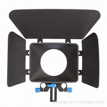 Matte Box for Shooting Flexible Light Shaping, Fits Lenses from 43 to 77mm